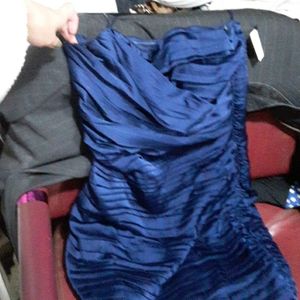 Express Blue Dress